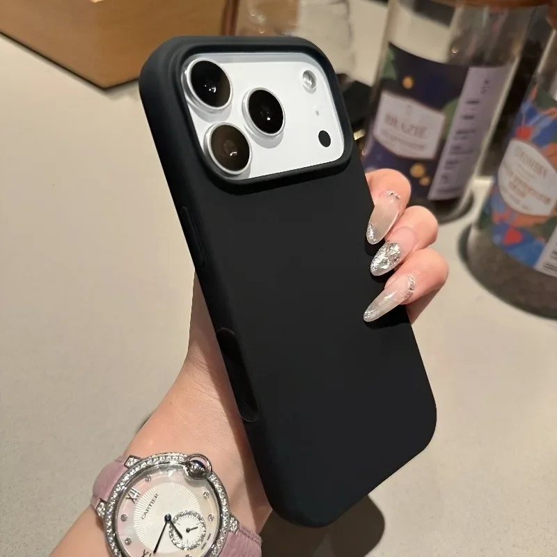 Liquid Silicone Magnetic Phone Case - Fashionable Magnetic Liquid Silicone Phone Case