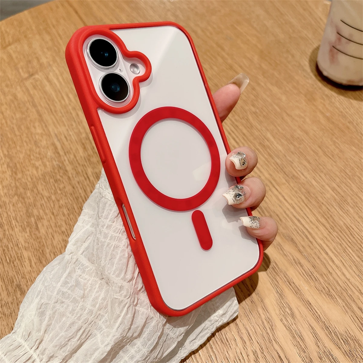 Luxury Shockproof For Magsafe  - đánh giá và giá Clear Shockproof Bumper Case