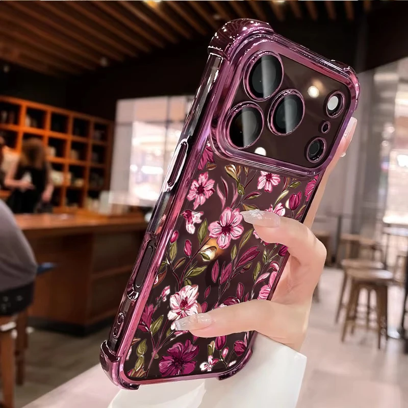 Vintage Red Floral Flowers Pat - đánh giá và giá Vintage Floral Pattern Soft Case