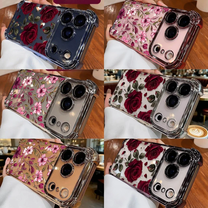 Vintage Red Floral Flowers Pat - đánh giá và giá Vintage Floral Pattern Soft Case