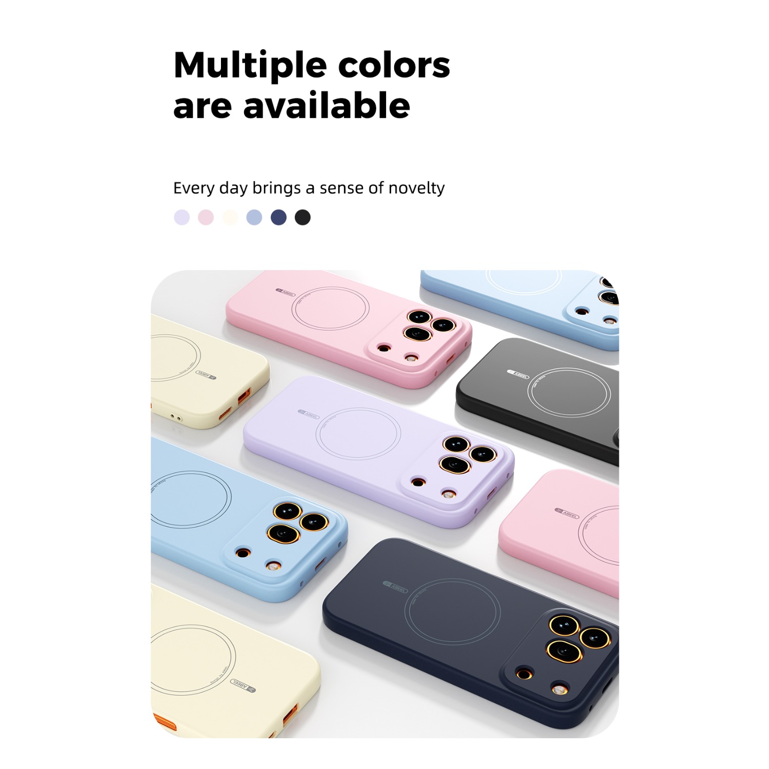 Liquid Silicone Invisible Magn - đánh giá và giá Liquid Silicone Magnetic Phone Case