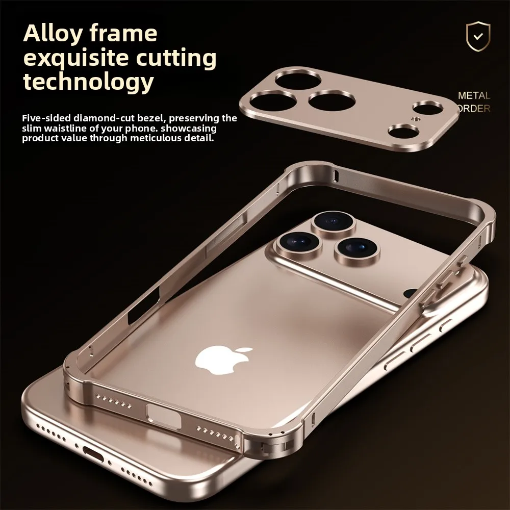 Original Colour Aluminum Alloy - đánh giá và giá Metal Bumper Aluminum Frame Case