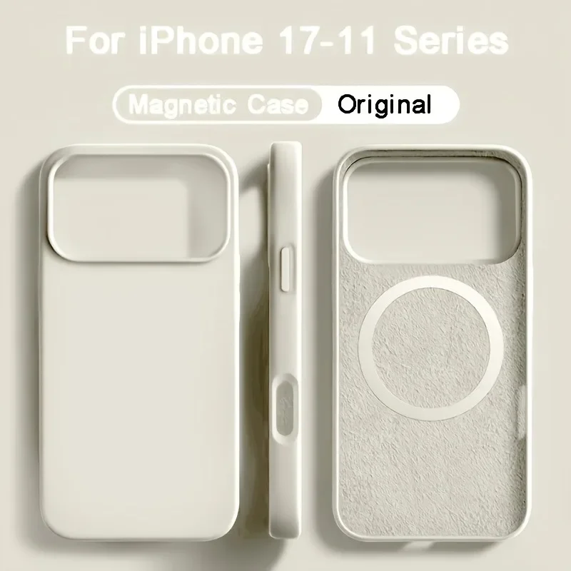Fashionable Magnetic Liquid Si - đánh giá và giá Liquid Silicone Magnetic Phone Case